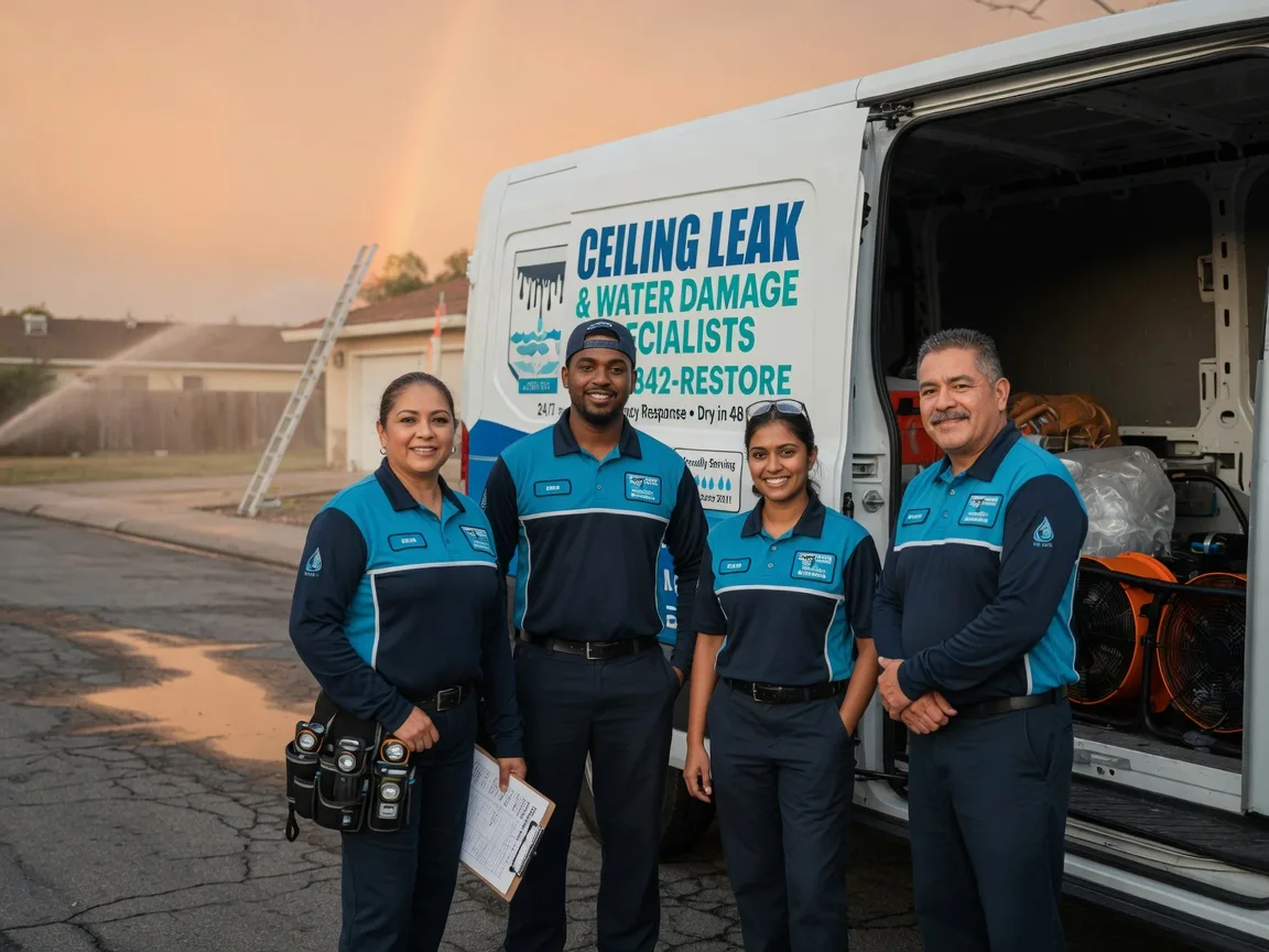 Ceiling Leak Cleanup company in Corinth, TX
