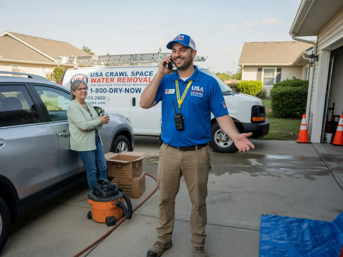 Crawl Space Water Removal Corinth, TX FAQs